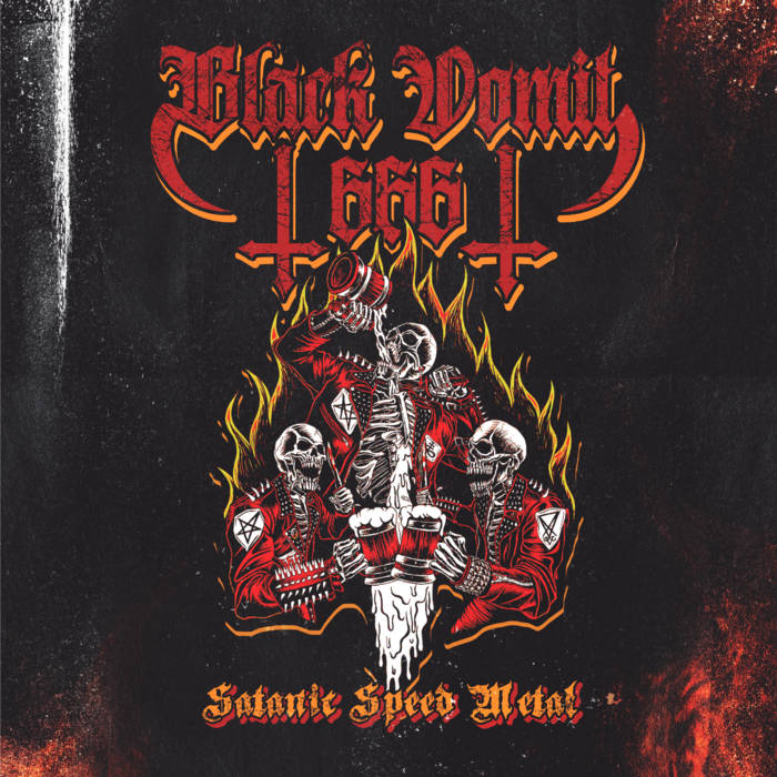 BLACK VOMIT 666 Satanic Speed Metal MCD