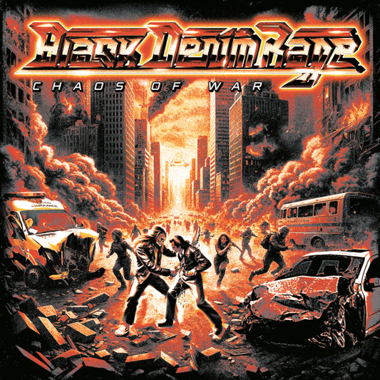 BLACK DENIM RAGE Chaos Of War CD
