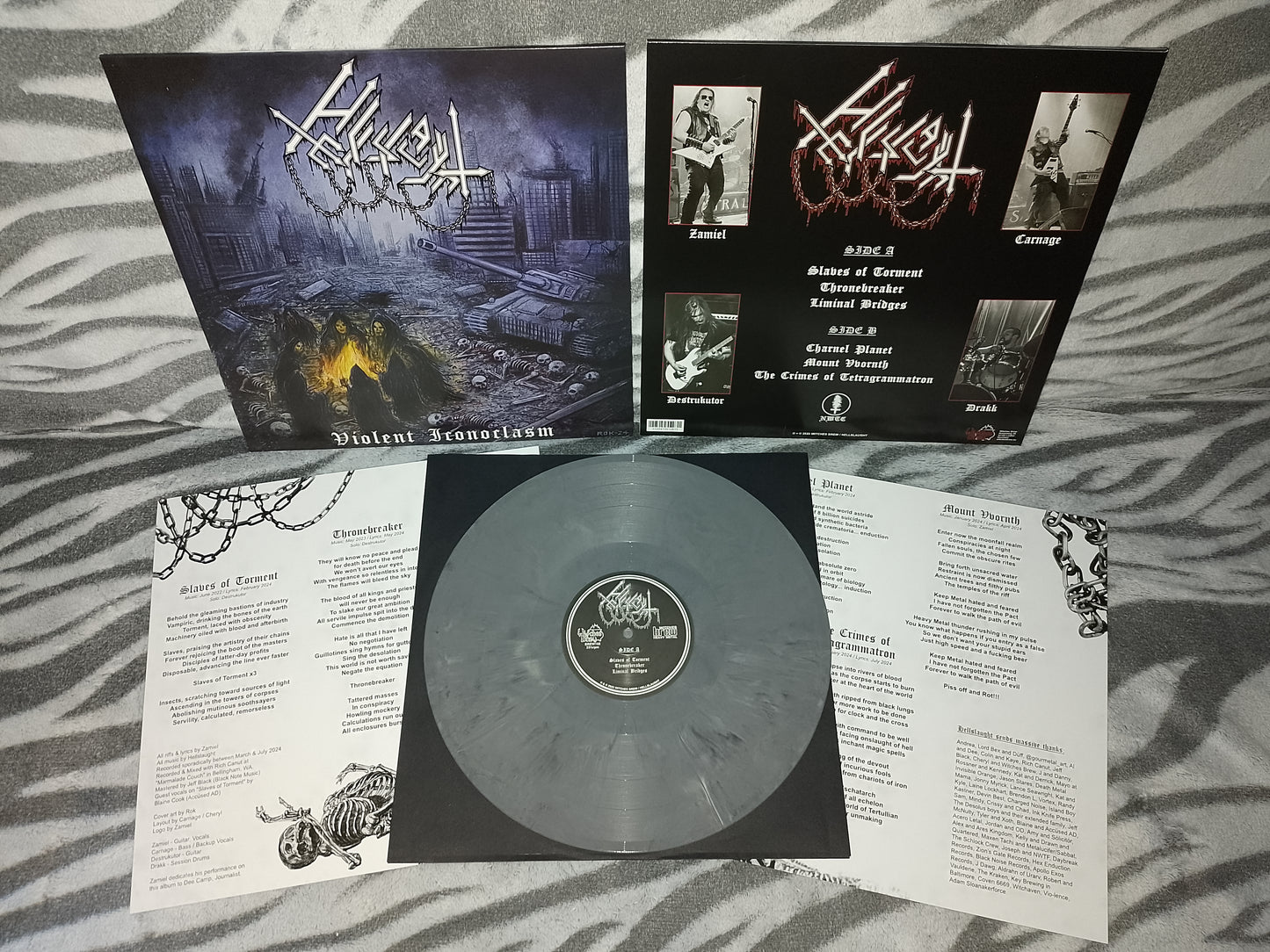 HELLSLAUGHT Violent Iconoclasm LP PRE-ORDER