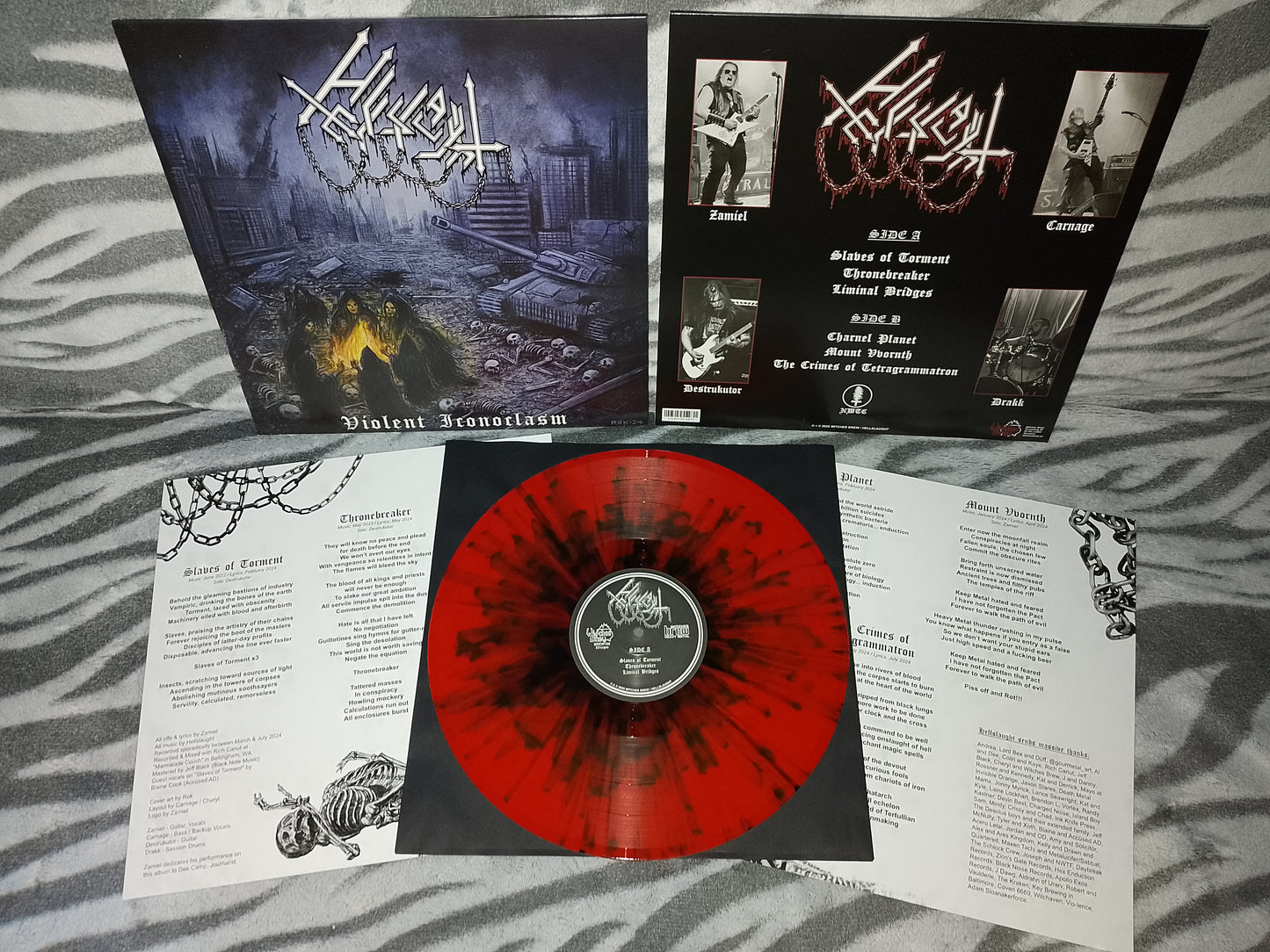 HELLSLAUGHT Violent Iconoclasm LP PRE-ORDER
