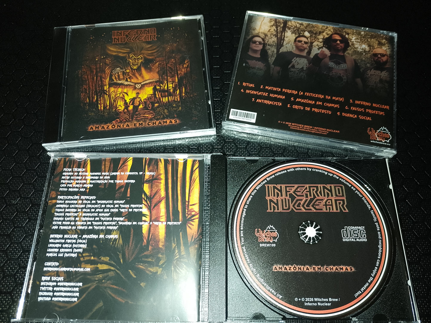 INFERNO NUCLEAR Amazônia em Chamas CD