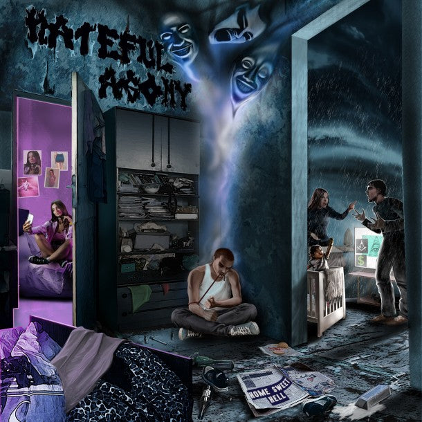 HATEFUL AGONY Home Sweet Hell CD