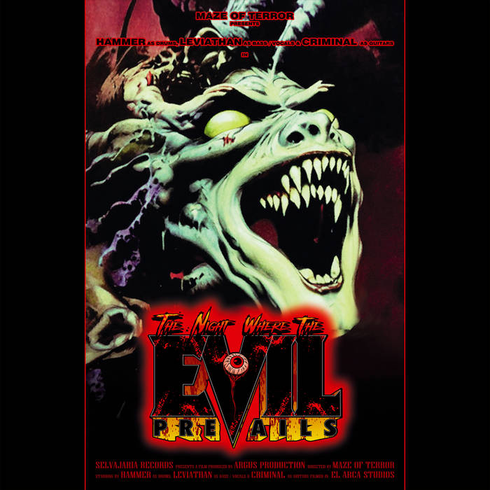 MAZE OF TERROR The Night Where The Evil Prevails MCD