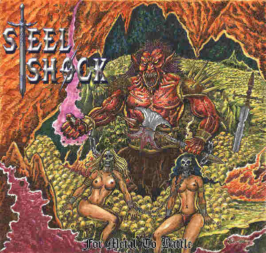 STEEL SHOCK For Metal To Battle CD