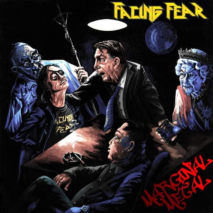 FACING FEAR Marginal Metal CD