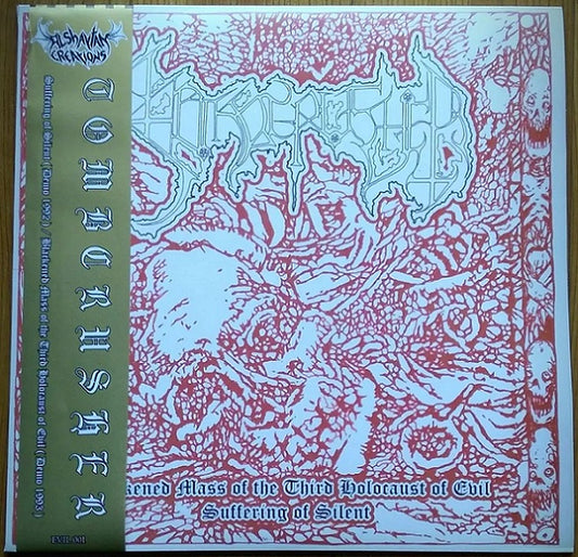 TOMBCRUSHER Blackened Mass of the Third Holocaust of Evil / Suffering of Silent LP