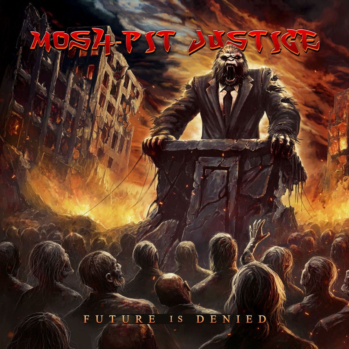 MOSH PIT JUSTICE Future Is Denied CD