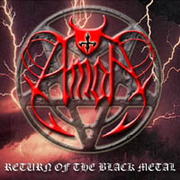 AMON Return Of The Black Metal CD