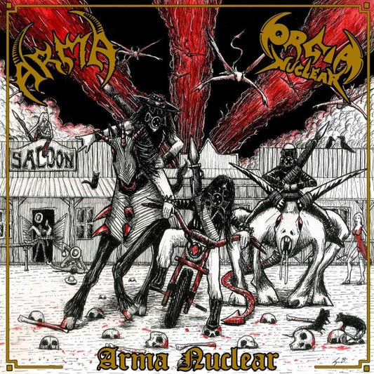 ARMA / ORGIA NUCLEAR Arma Nuclear Split CD