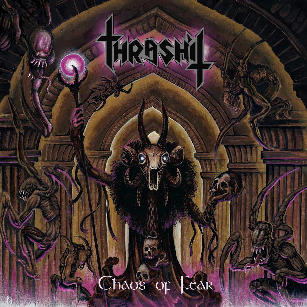 THRASHIT Chaos Of Fear LP BLK