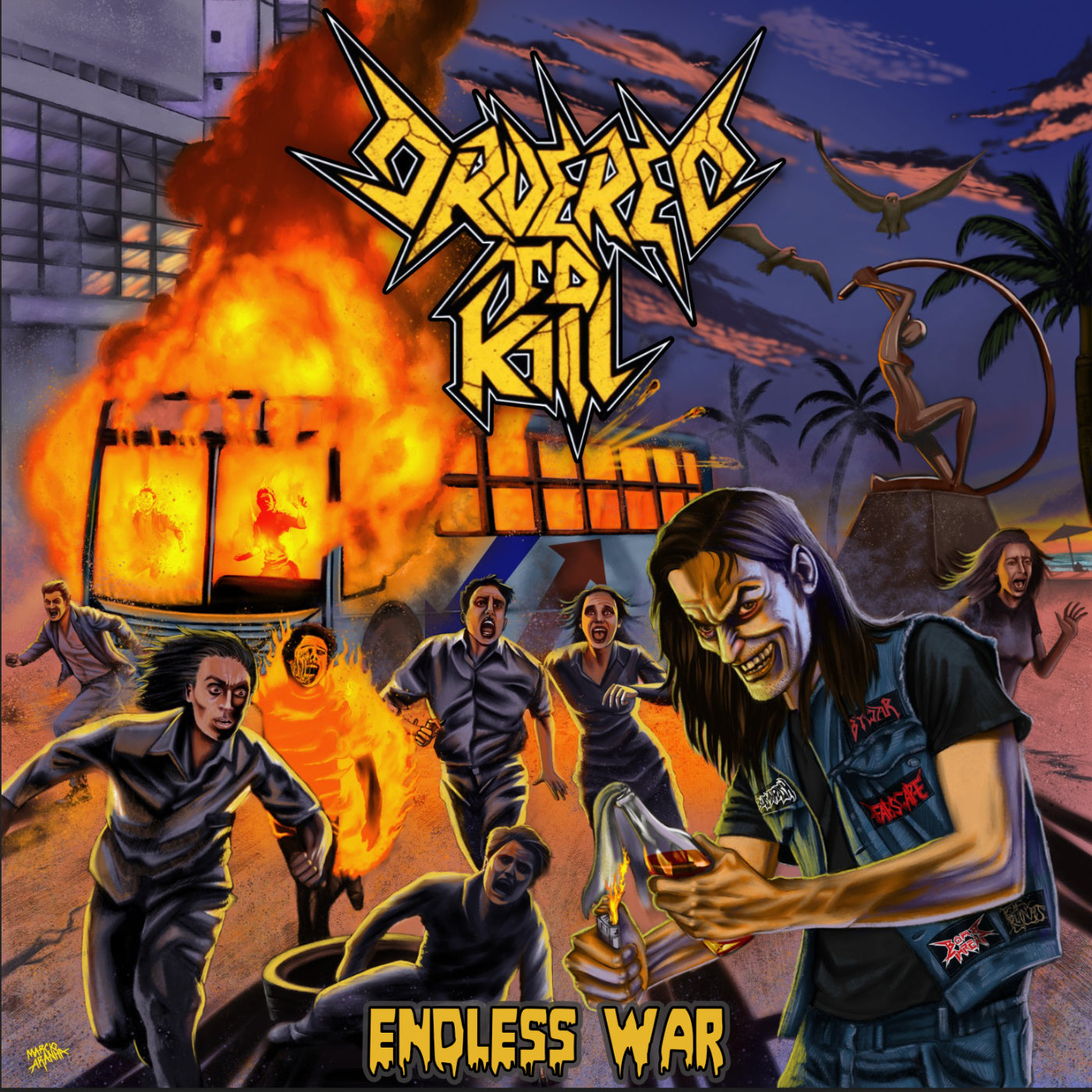 ORDERED TO KILL Endless War CD PRE-ORDER 27.06.