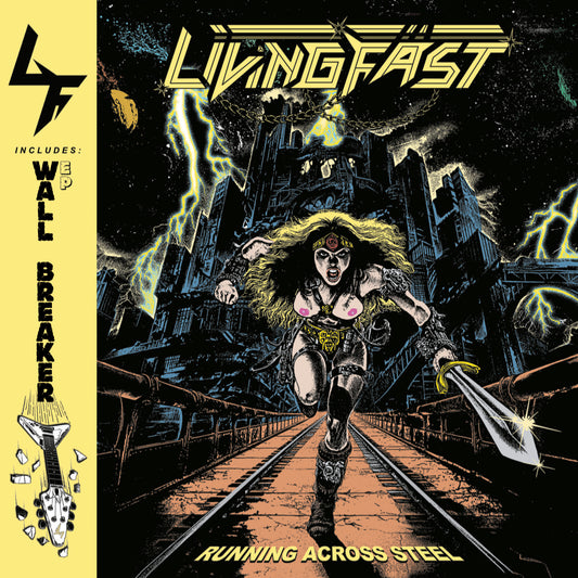 LIVING FAST Running Across Steel CD PRE-ORDER 24.04.