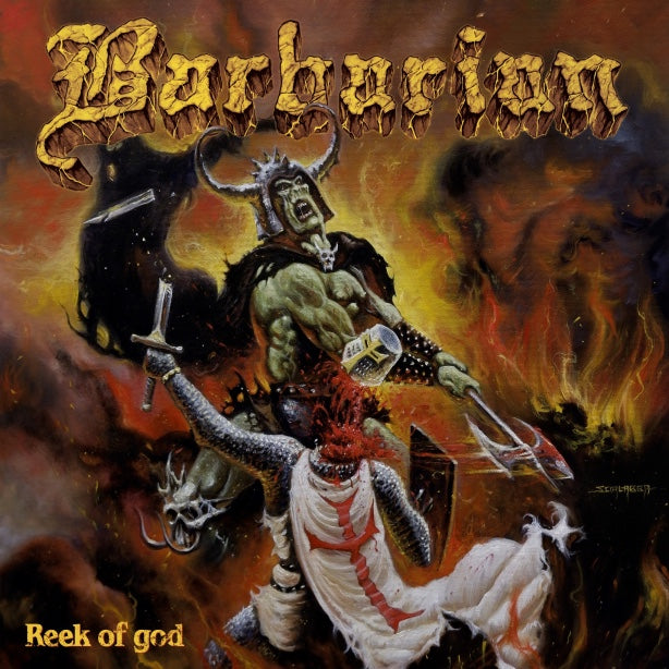 BARBARIAN Reek Of God LP