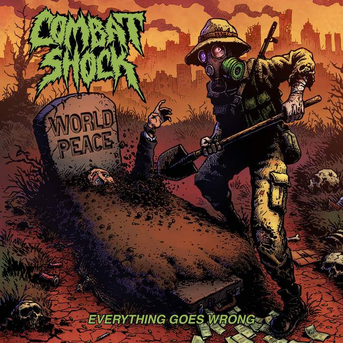 COMBAT SHOCK Everything Goes Wrong CD