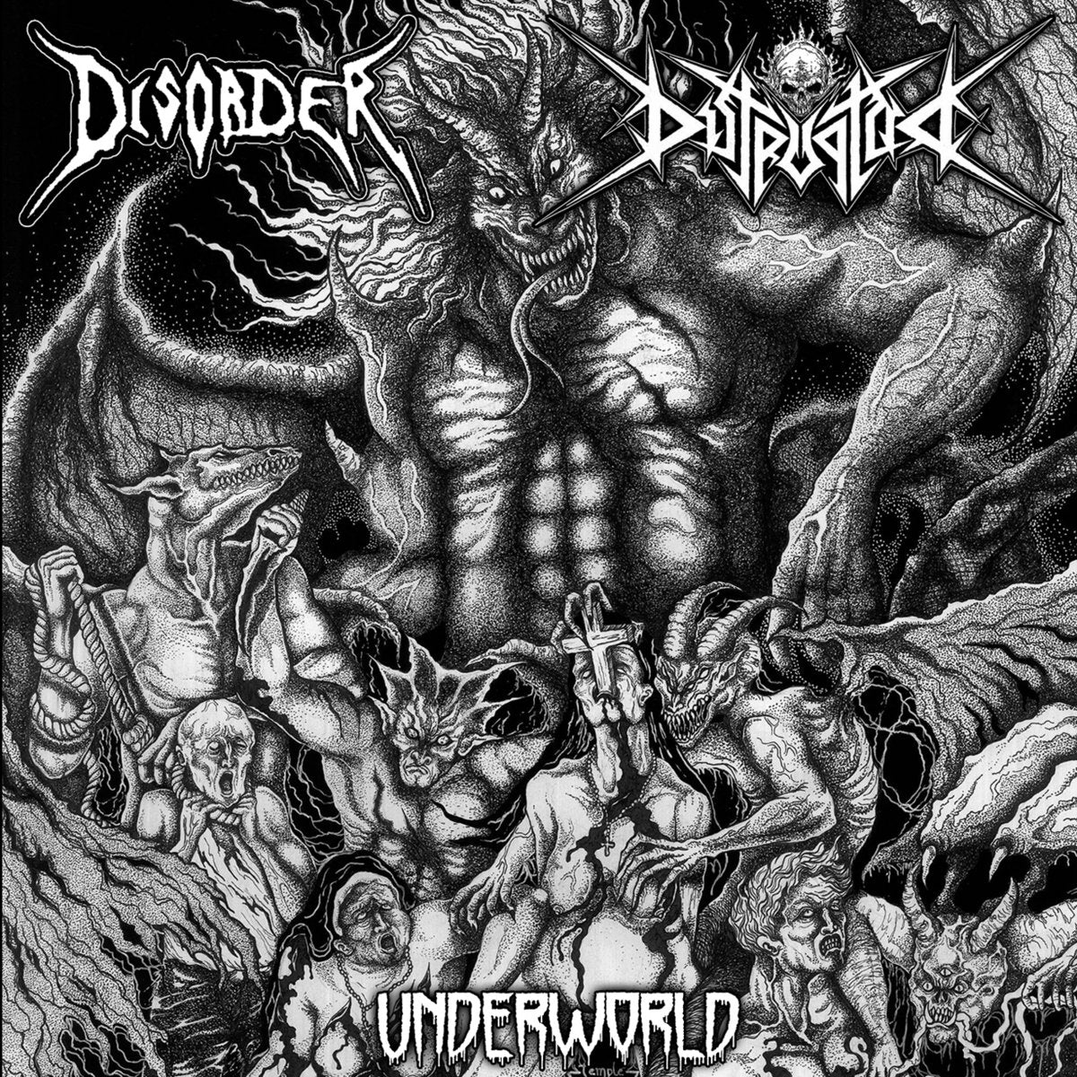 DISORDER / DISTRUPTOR Underworld Split CD