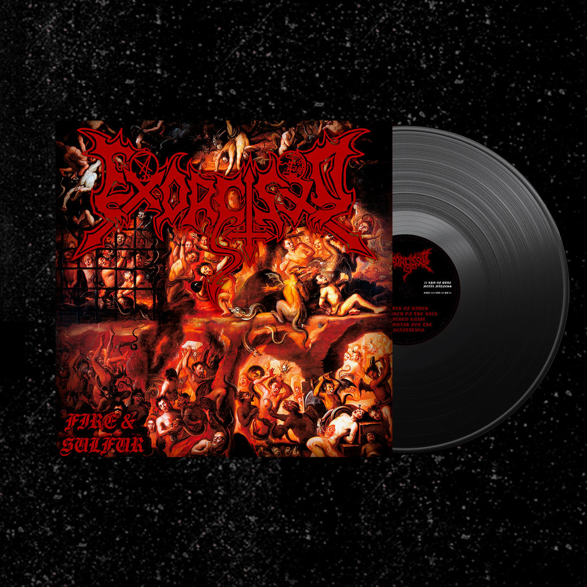 EXORCISED Fire & Sulfur LP PRE-ORDER 13.03.