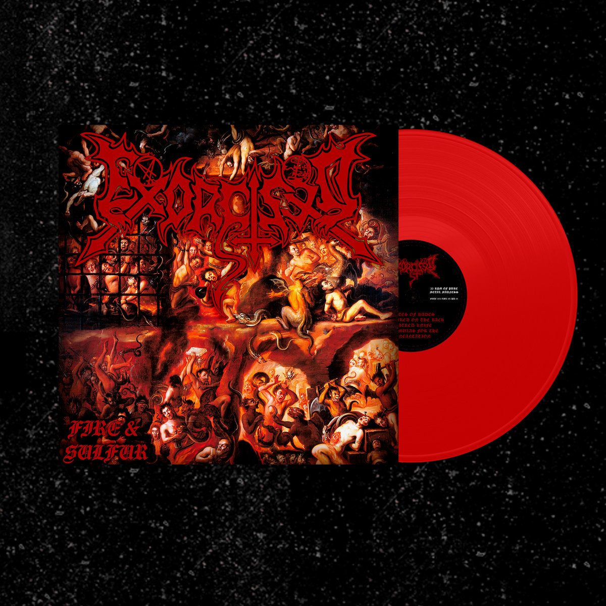 EXORCISED Fire & Sulfur LP PRE-ORDER 13.03.