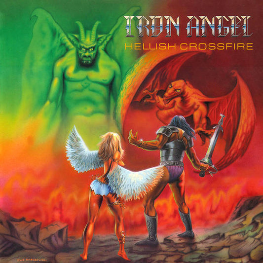 IRON ANGEL Hellish Crossfire CD