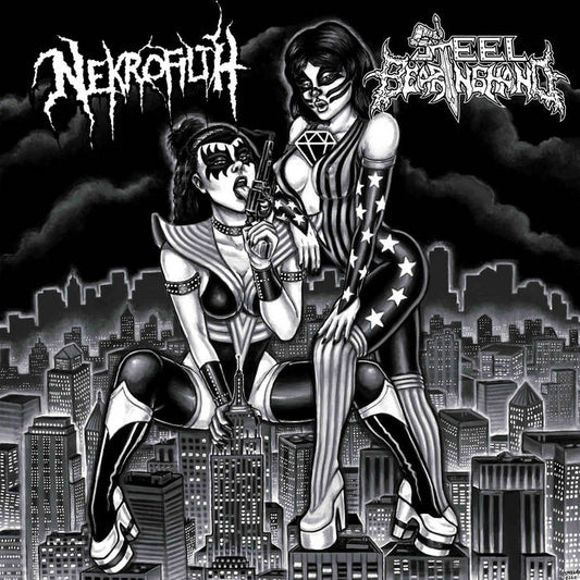 NEKROFILTH / STEEL BEARING HAND Split 7"