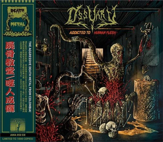 OSSUARY Addicted To Human Flesh CD