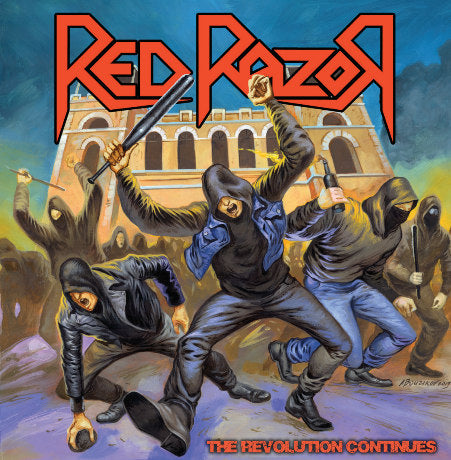 RED RAZOR The Revolution Continues CD