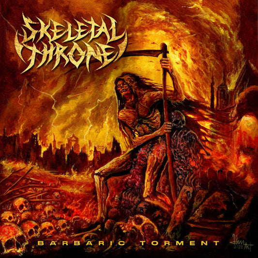 SKELETAL THRONE Barbaric Torment CD