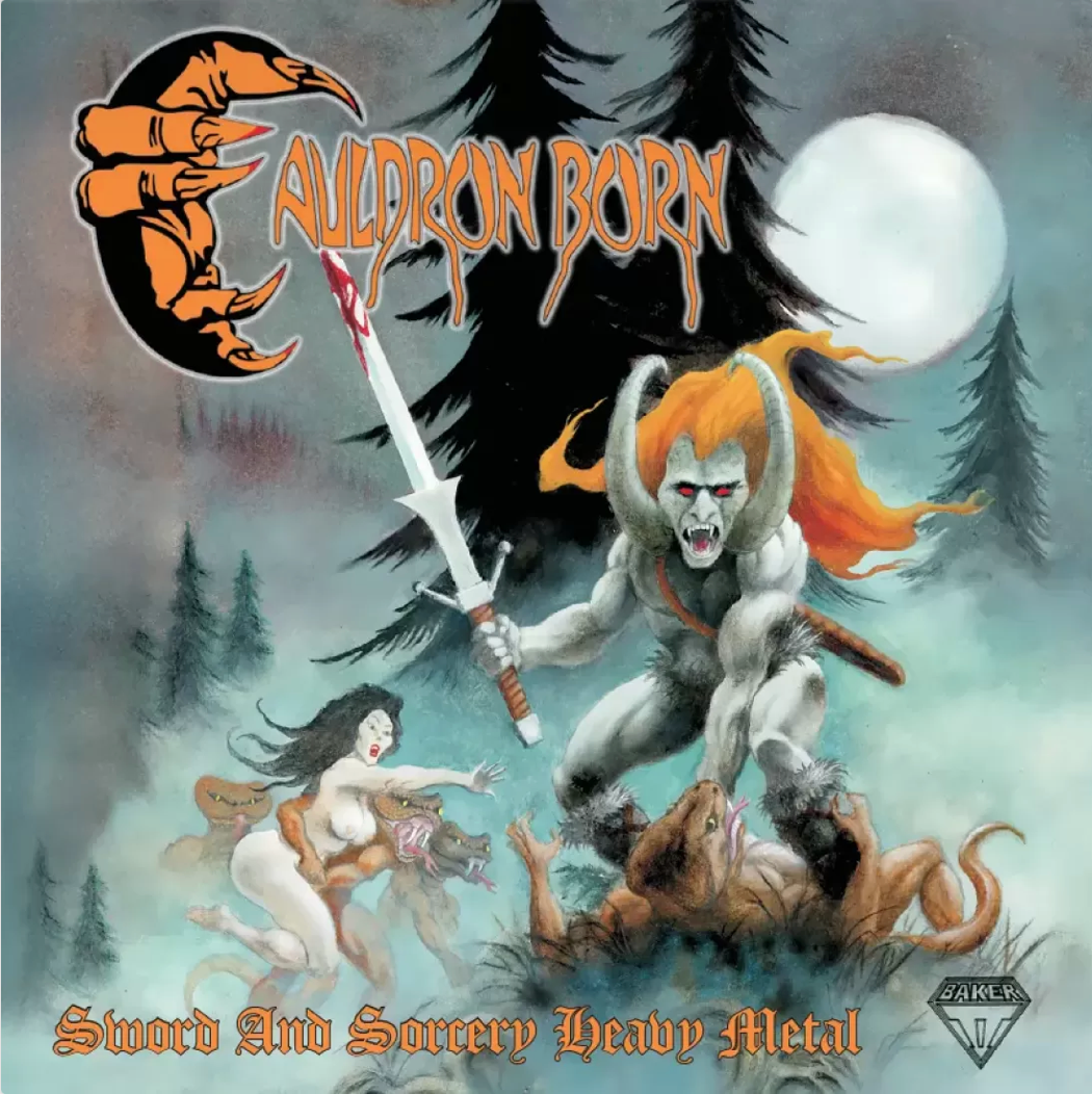 CAULDRON BORN Sword And Sorcery Heavy Metal DIGI CD