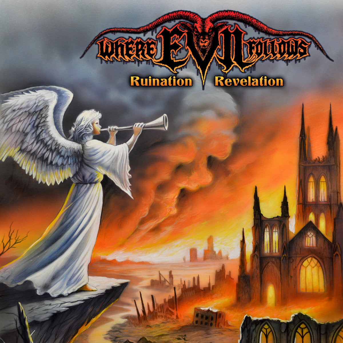 WHERE EVIL FOLLOWS Ruination Revelation CD