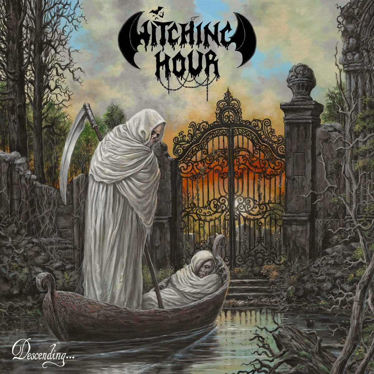 WITCHING HOUR Descending … Where Time Has Ceased To Exist CD
