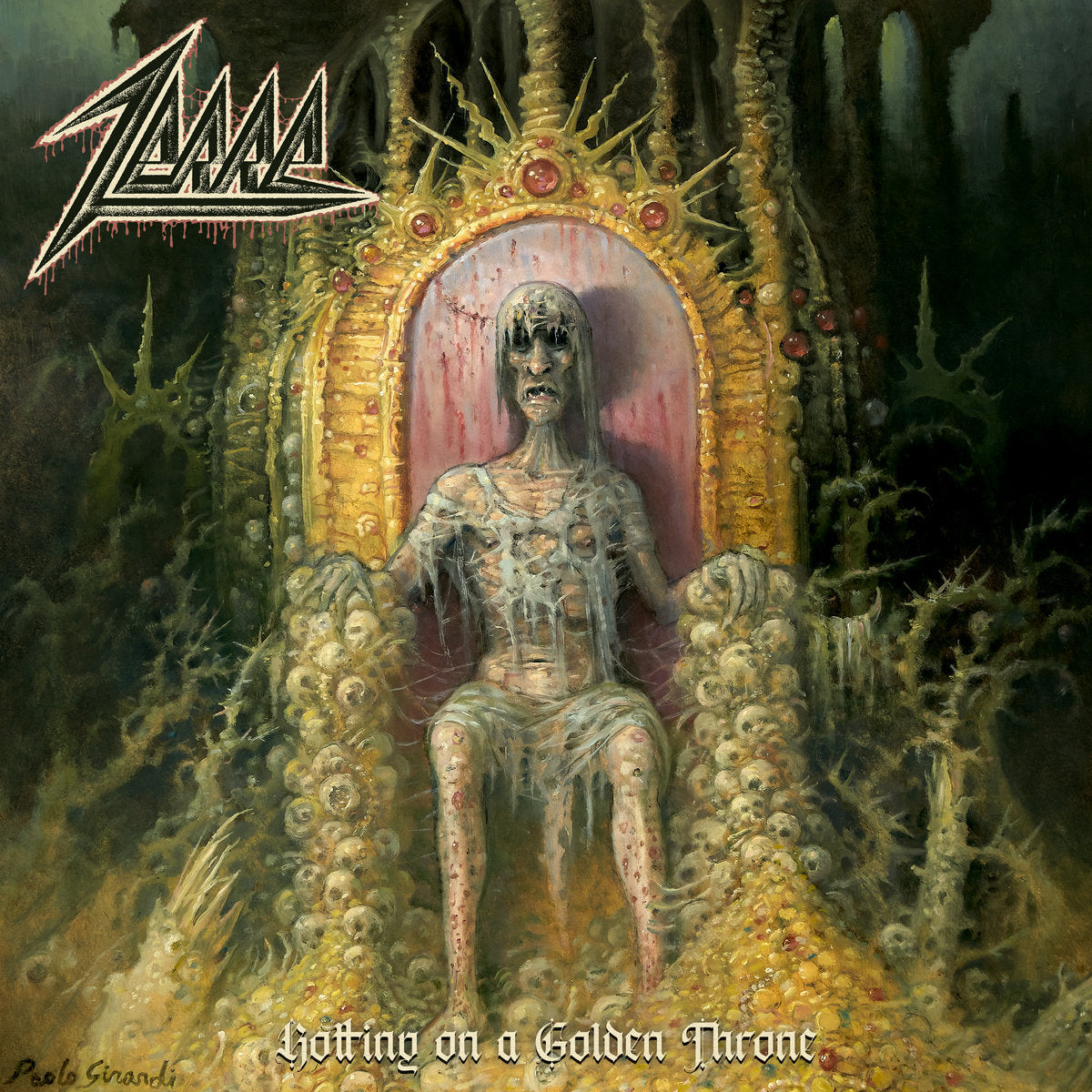 ZERRE Rotting On A Golden Throne CD