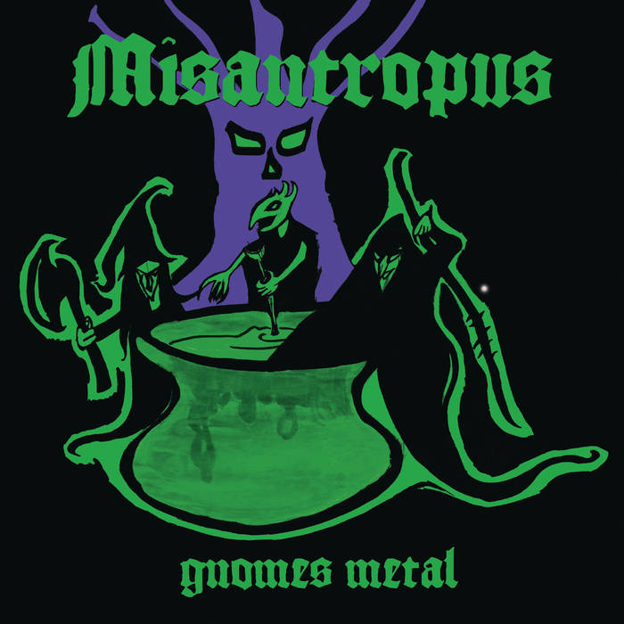 MISANTROPUS Gnomes Metal LP BLK